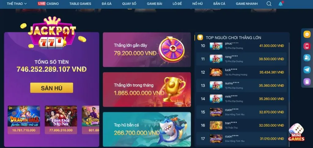 Đa dạng trò chơi tại hi8823